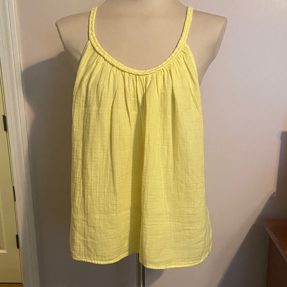 NWOT Old Navy Light Yellow Women's Tank Top